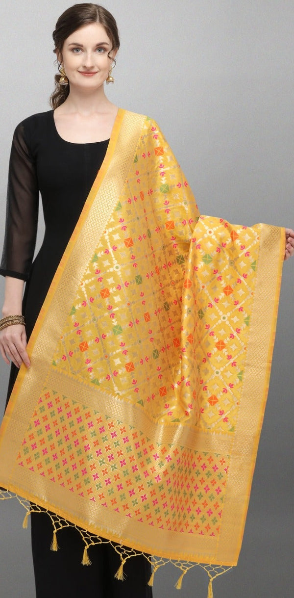 Banaras Silk Zari Work Dupatta