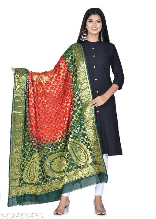 Banaras Gharchola Silk full Zari Work Dupatta