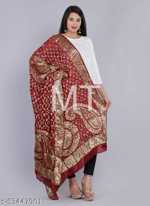 Banaras Gharchola Silk full Zari Work Dupatta