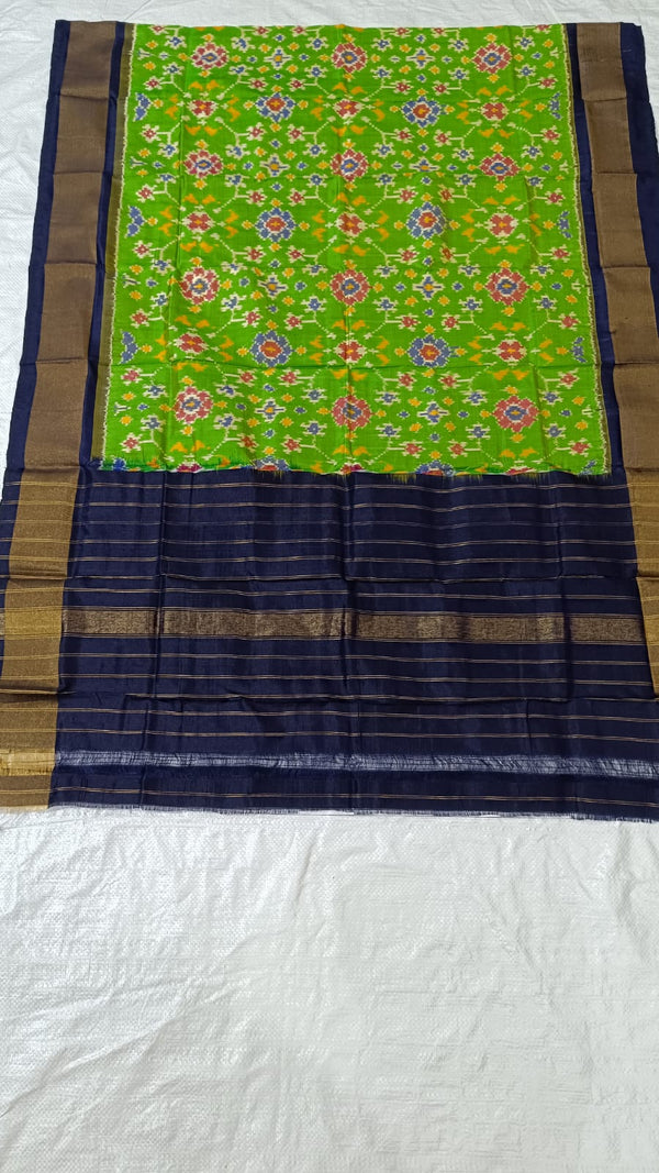 Pure  Ikkat Mulberry Silk Sico Dupatta