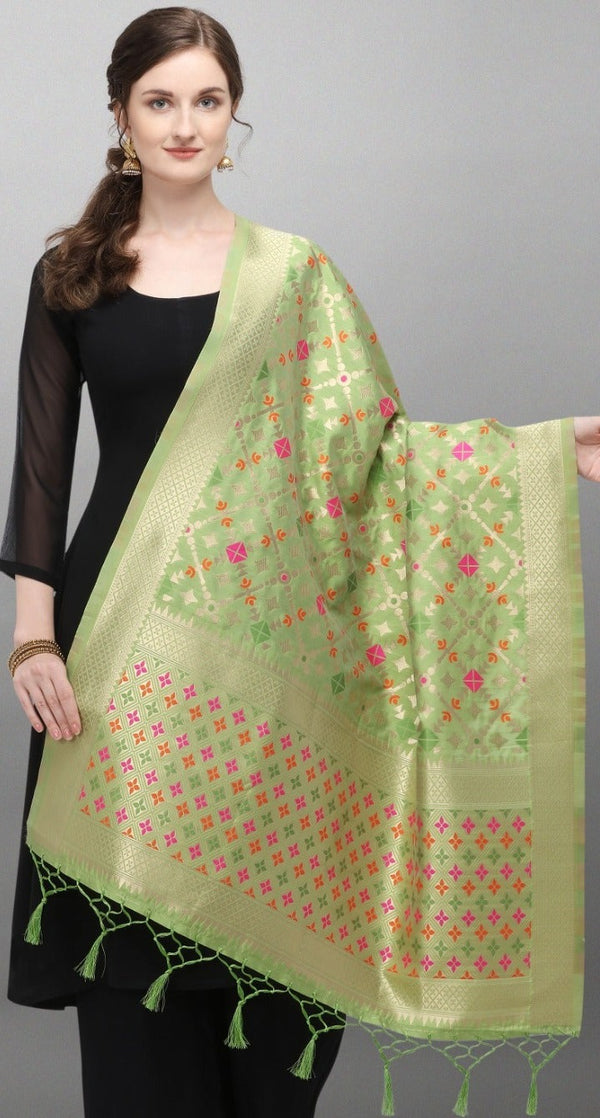 Banaras Silk Zari Work Dupatta