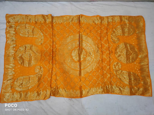 Banaras Gharchola Silk full Zari Work Dupatta