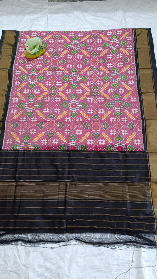 Pure  Ikkat Mulberry Silk Sico Dupatta