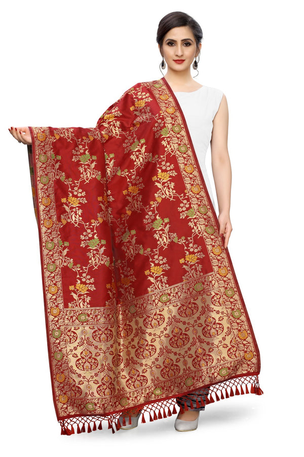 Banaras Silk Zari Work Dupatta