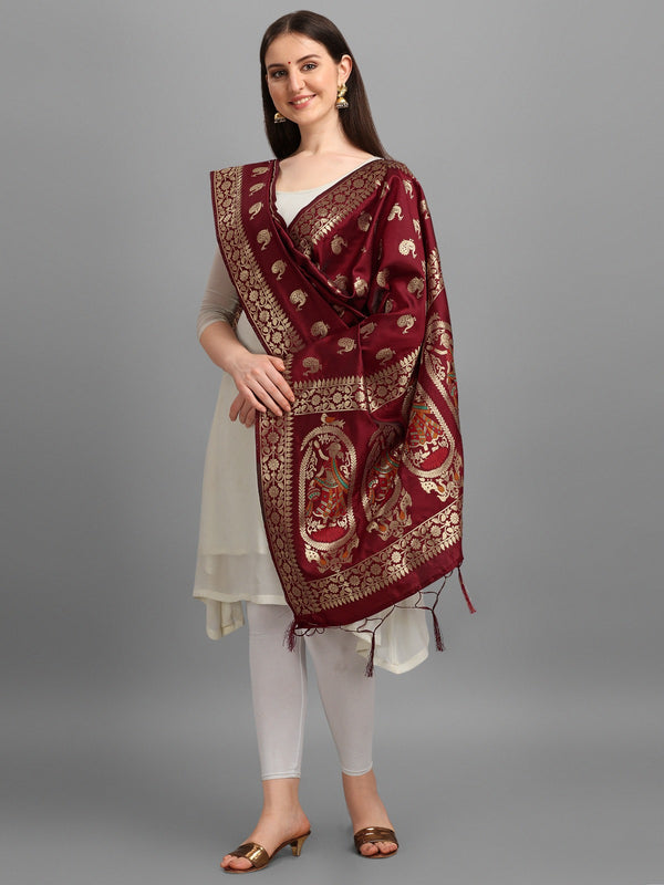 Banaras Silk Zari Work Dupatta