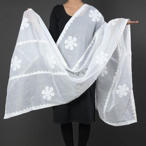 Rajasthani Pure Cotton Applique Work Dupatta