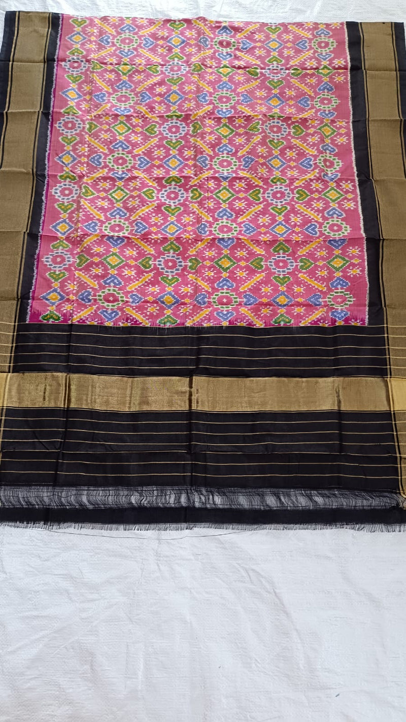 Pure  Ikkat Mulberry Silk Sico Dupatta